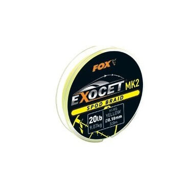 Exocet Mk2 Spod braid 20lbx300m yellow