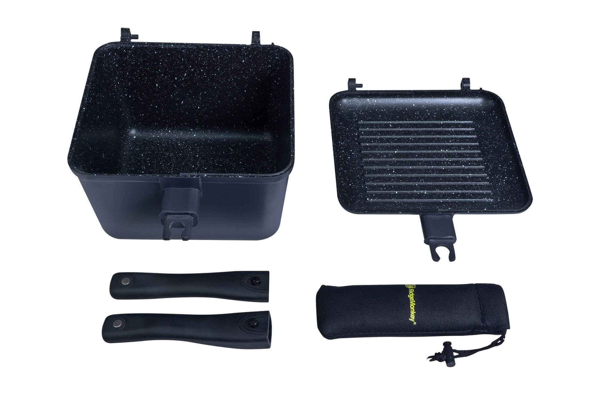 Connect deep pan & griddle XL Granite Edition