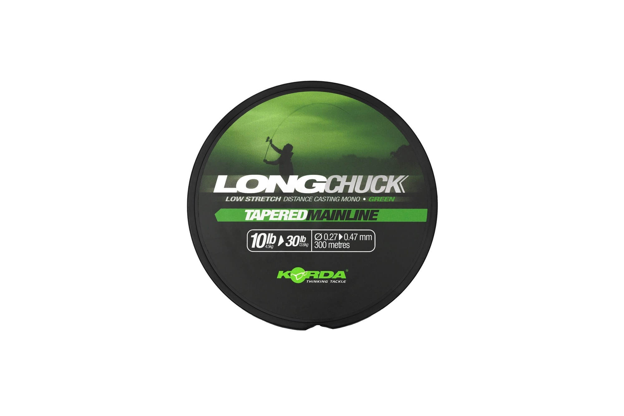 LongChuck tapered mainline green 10-30lb