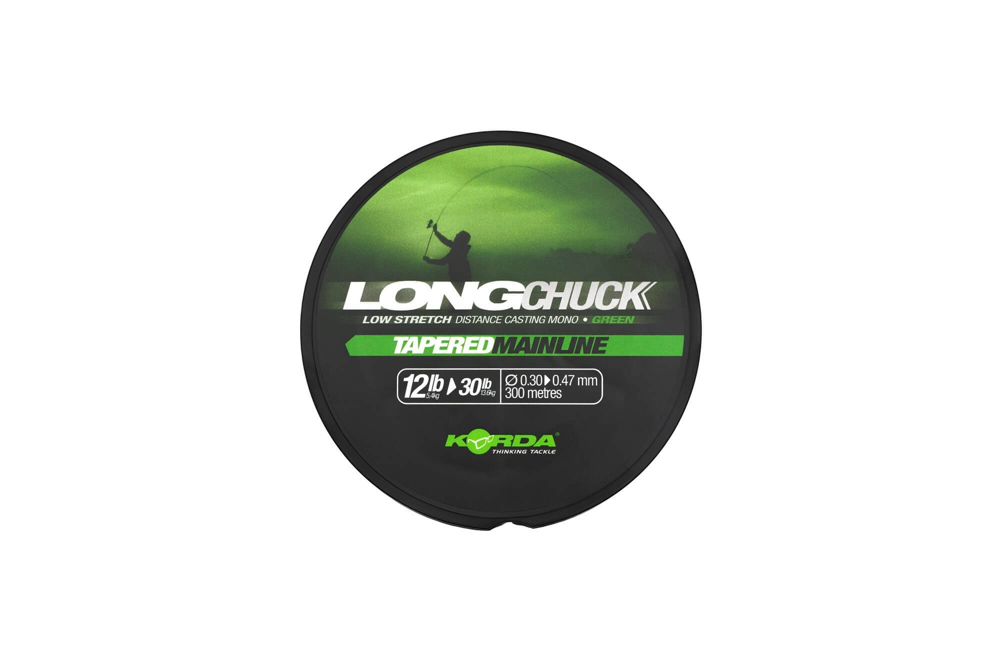 LongChuck tapered mainline green 12-30lb