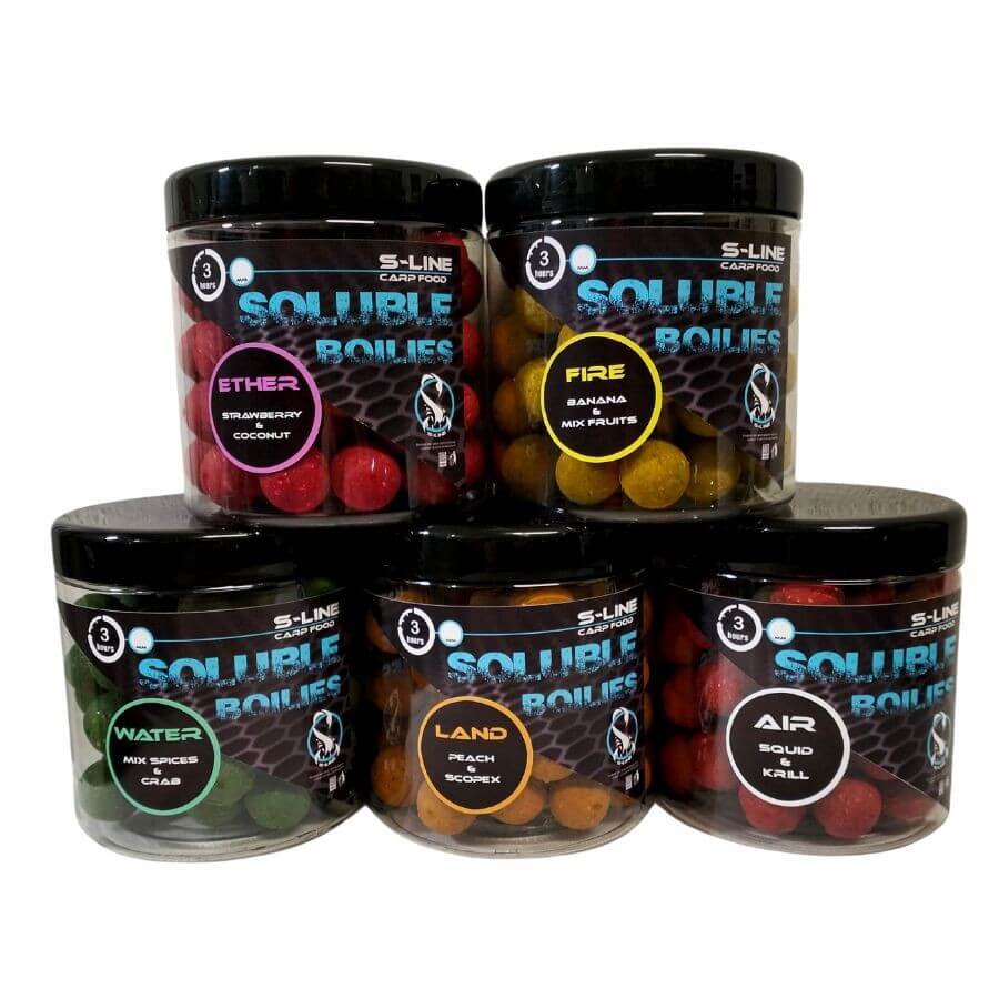 Pink Soluble boiles Ether 20mm 300gr (Strawberry&Cocco)