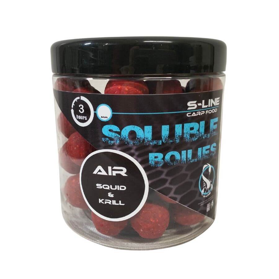 Red Soluble boiles Air 20mm 300gr (Krill&Squid)