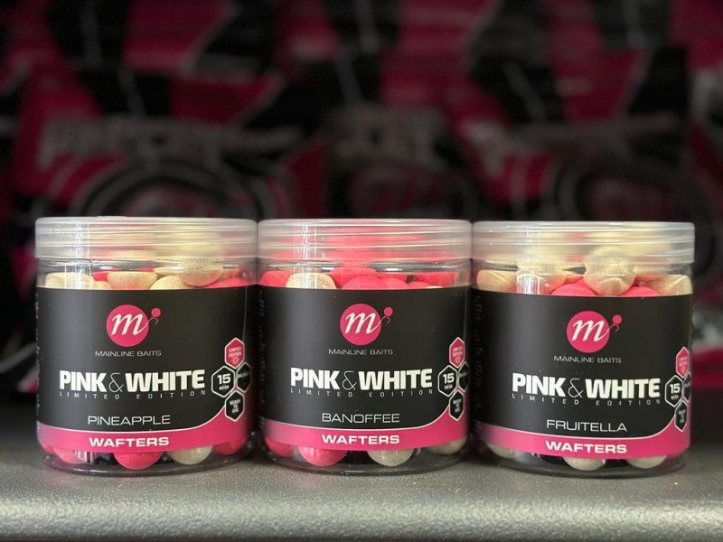 Pink & White Wafters Fruitella 15mm