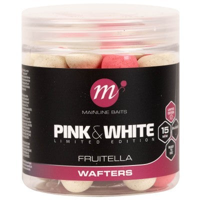 Pink & White Wafters Fruitella 15mm