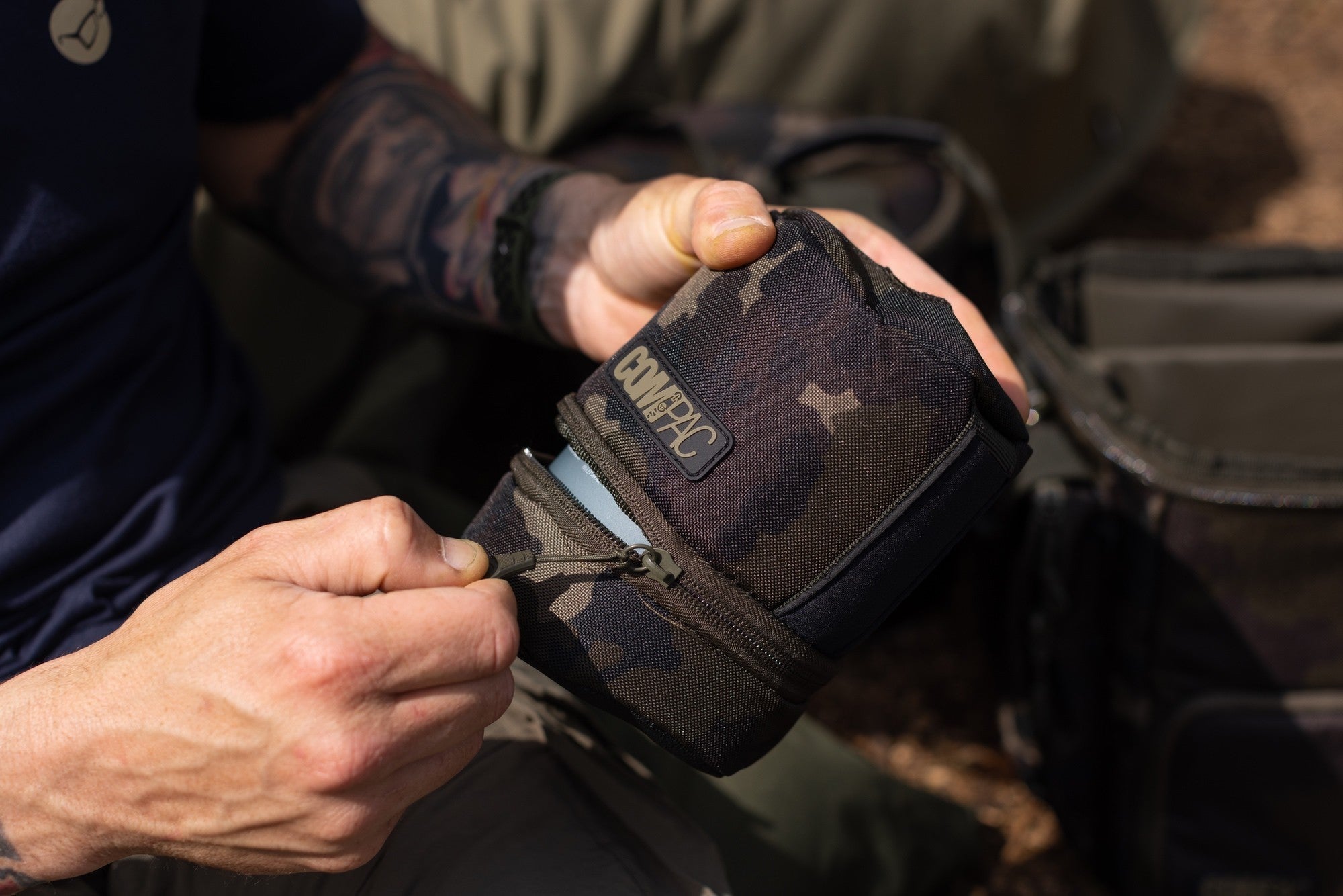 Compac Gas Canister Dark Kamo