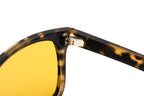 Sunglasses Classics Matt Tortoise / Yellow Lens