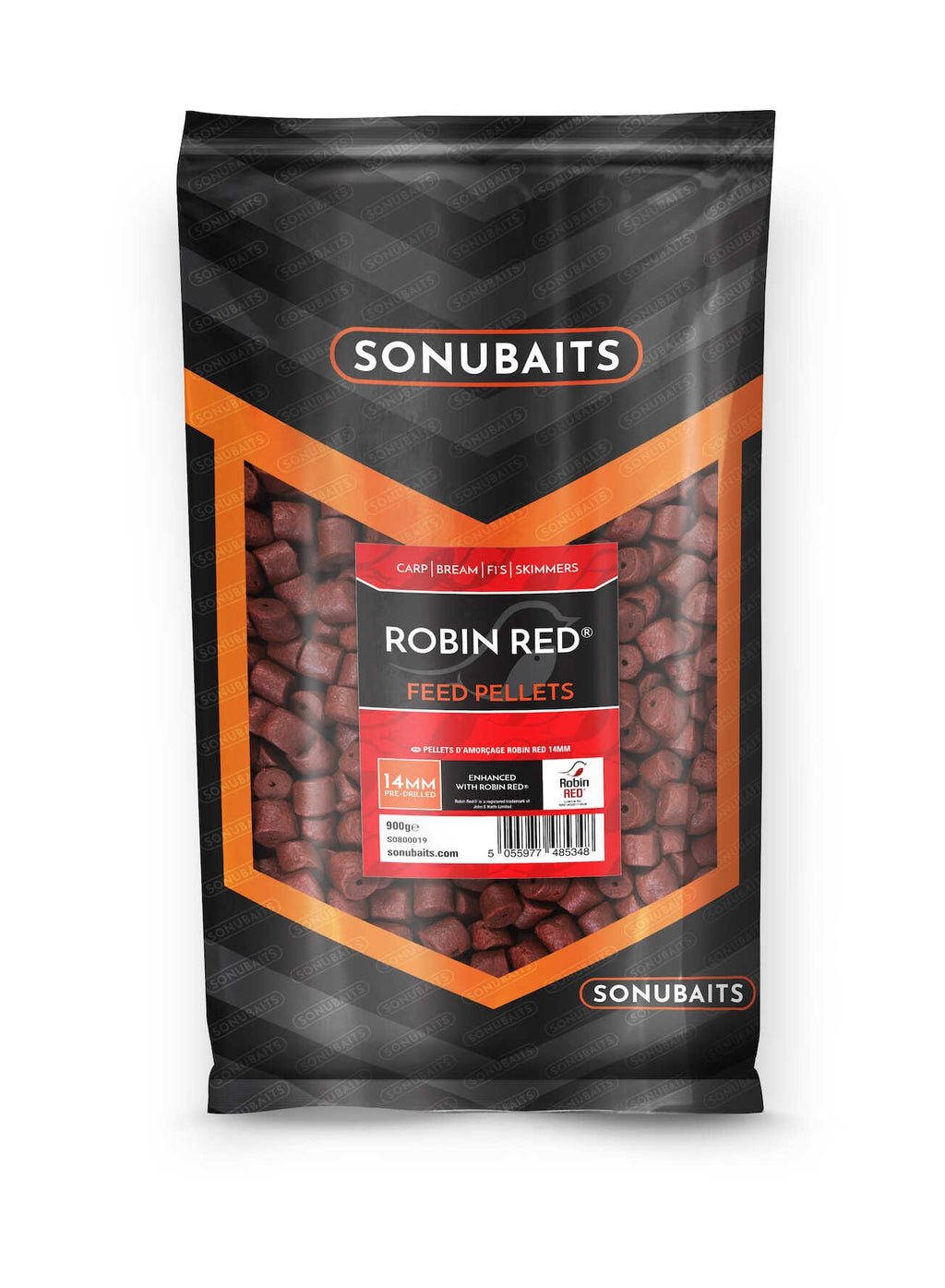 Robin Red pellets 8mm pre-drilled