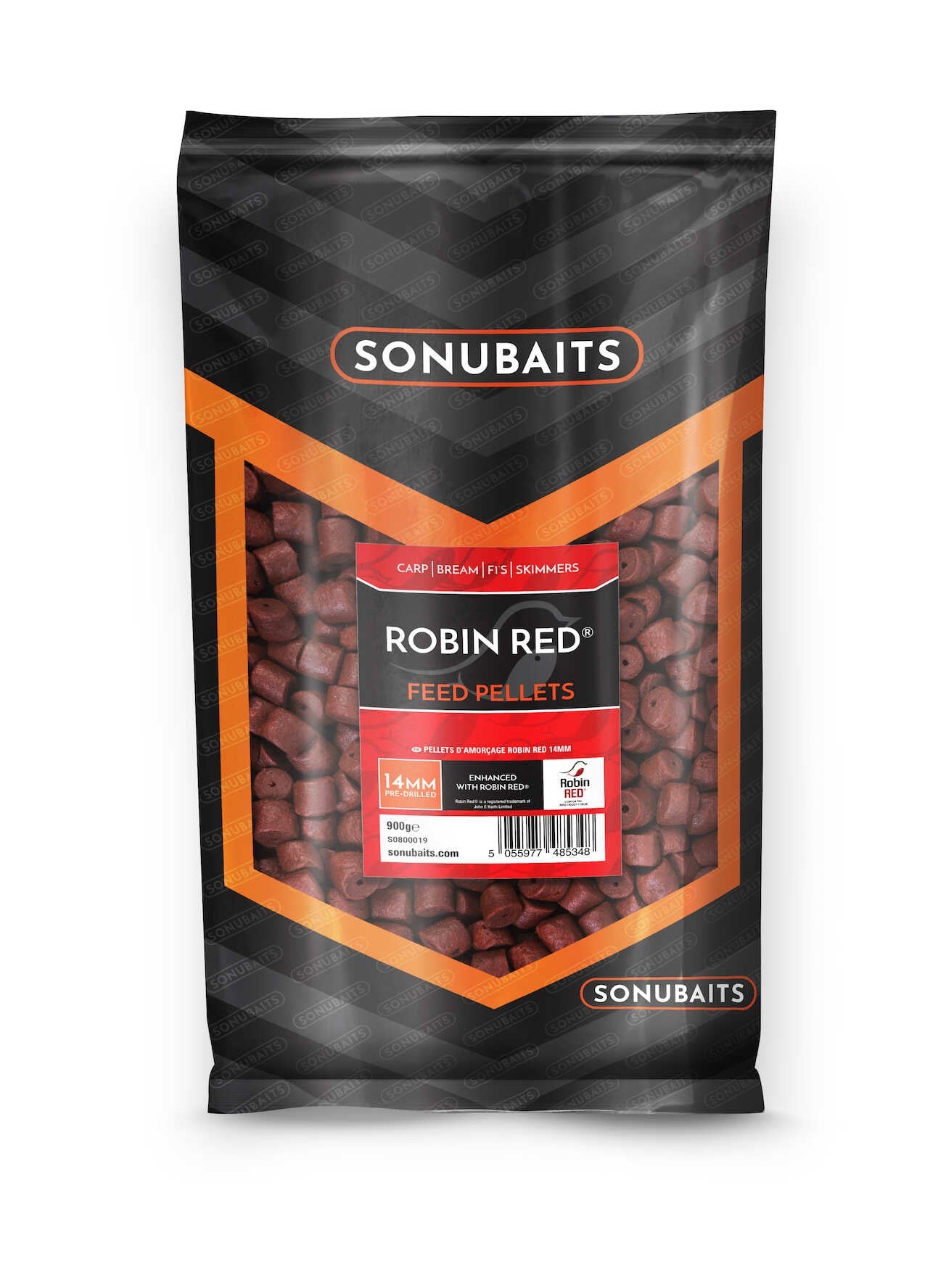 Robin Red pellets 8mm pre-drilled