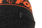 Collection Bobble Hat Black Orange