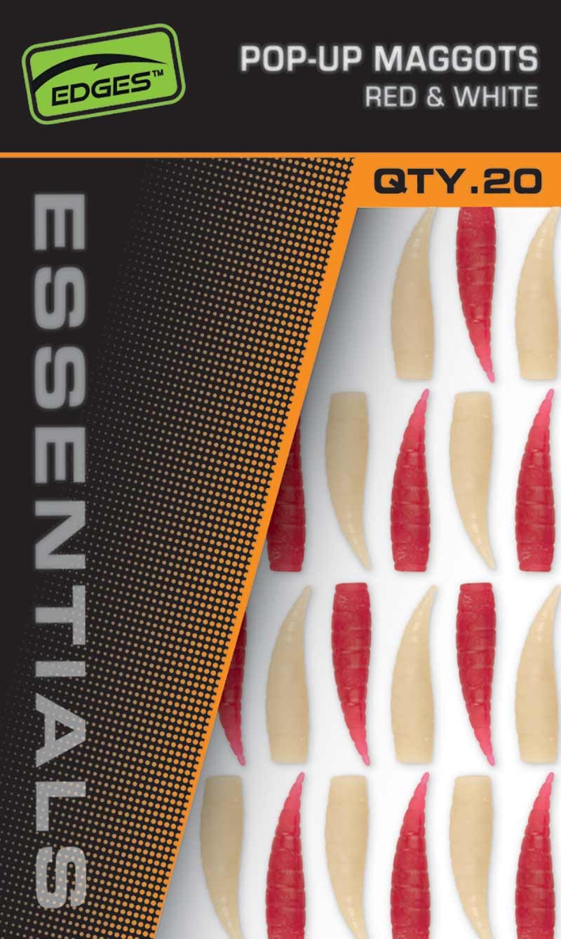Pop Up Maggots Red\White