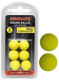 Round balls Yellow 14 mm