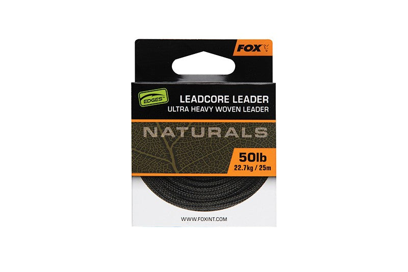 Naturals Leadcore Leader 50lb 25m
