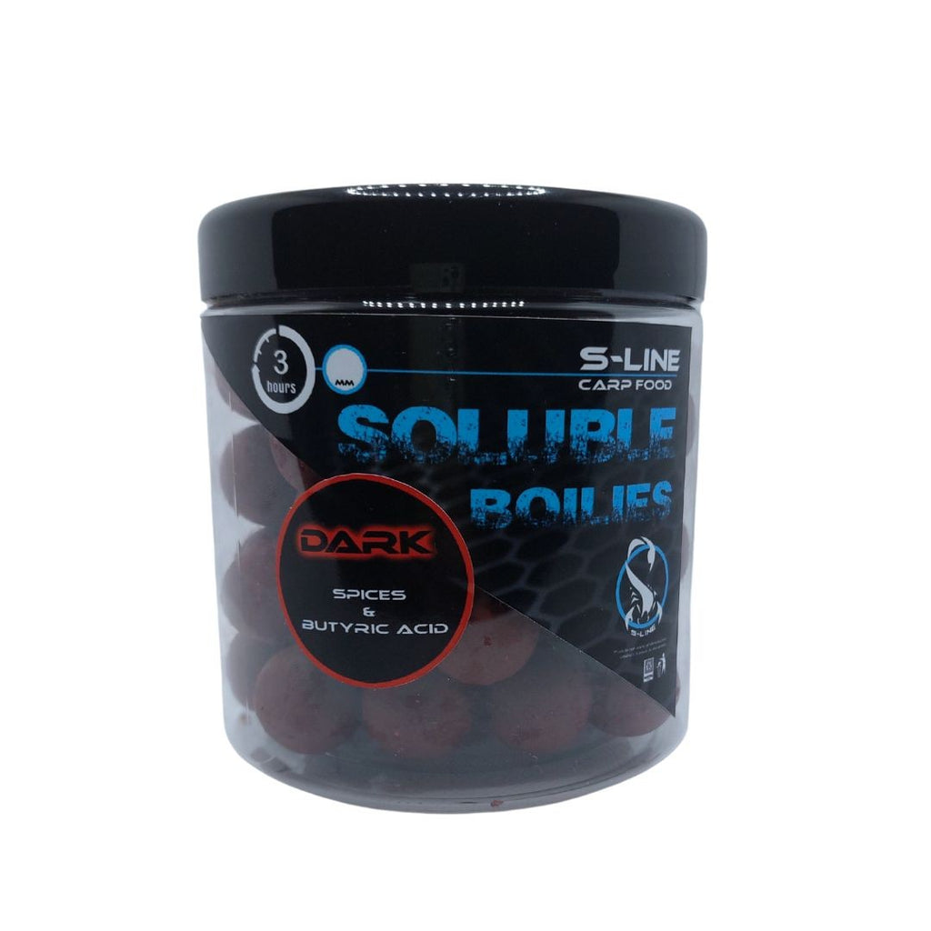 Dark Soluble boiles Dark 20mm 300gr (Peach&Scopex)