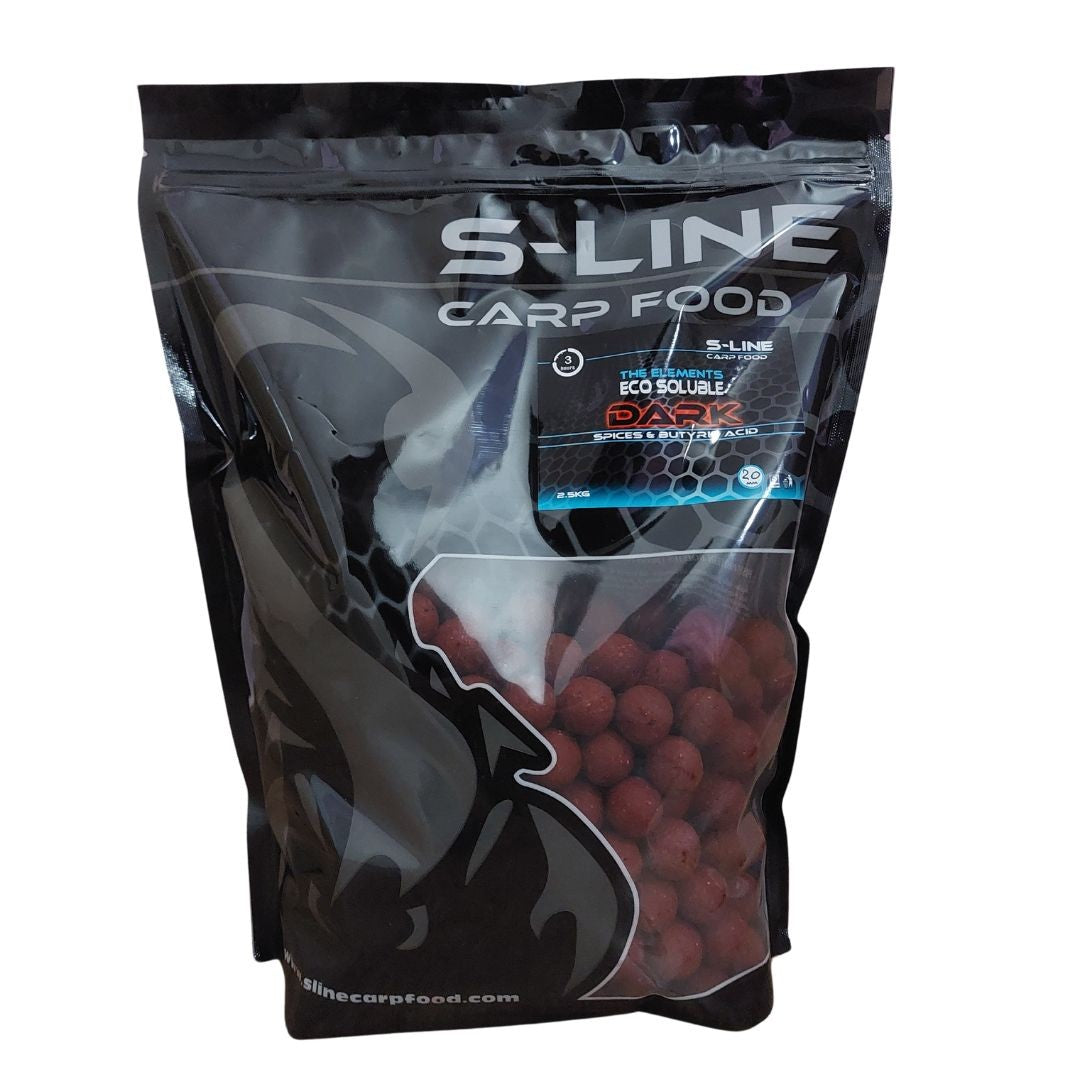 Dark Red Eco soluble Boilies 20mm