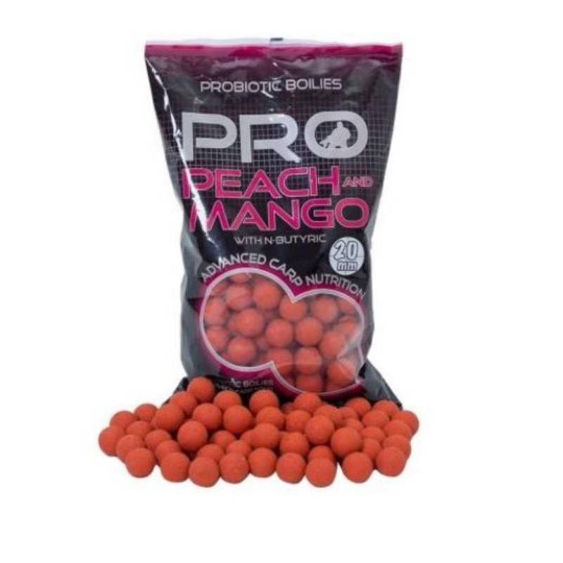 Peach & Mango Probiotic Boilies 800 gr