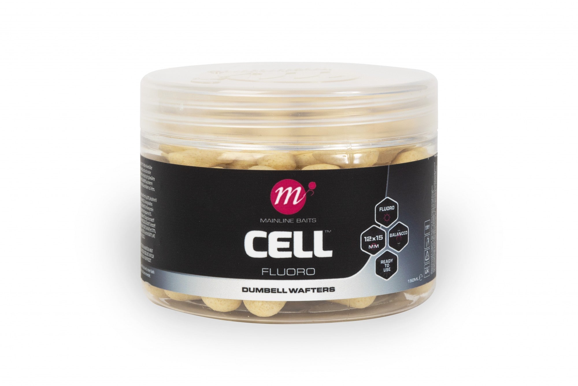 Cell Fluoro Dumbell Wafters - 12 x 15mm