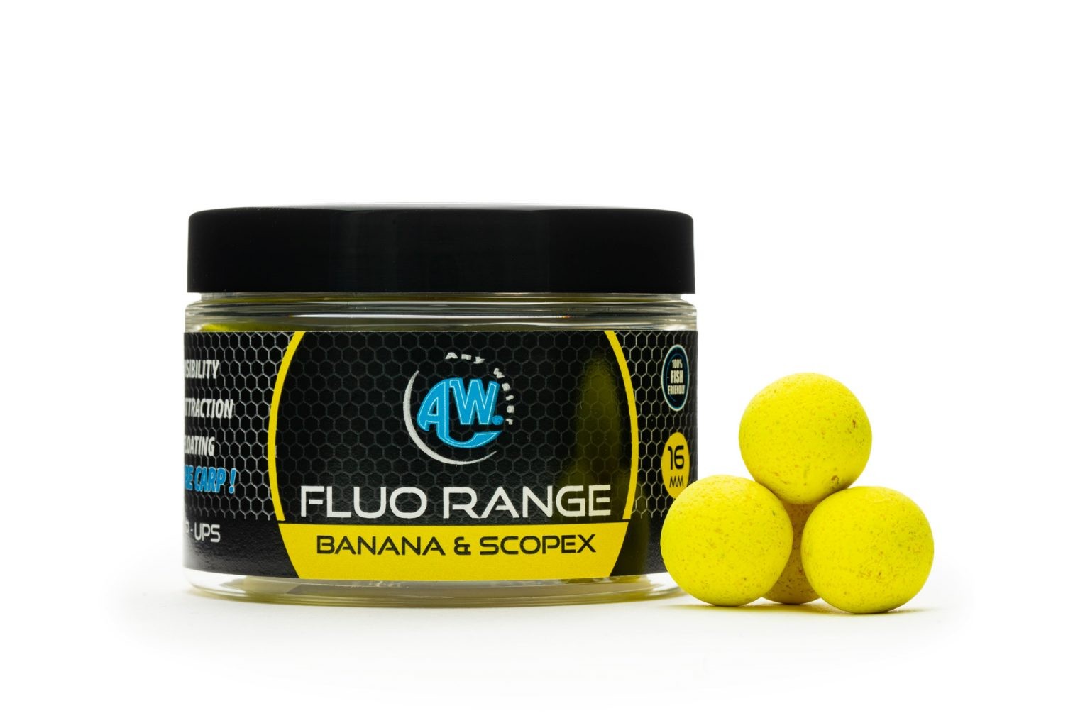 Fluo Pop Ups - Banana & Scopex 16 mm