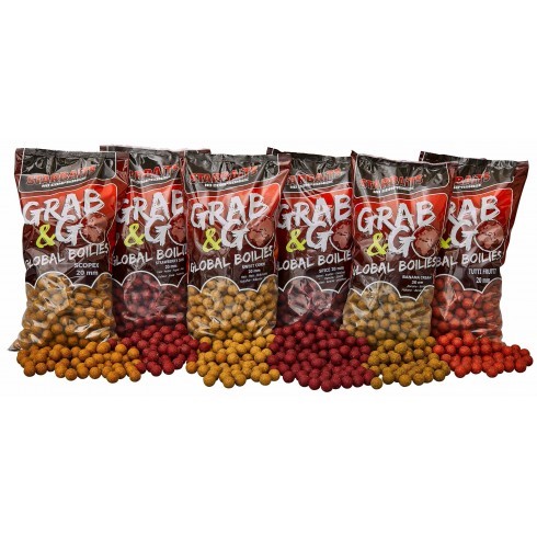 Grab & Go Garlic Boilies 1 kg 20mm