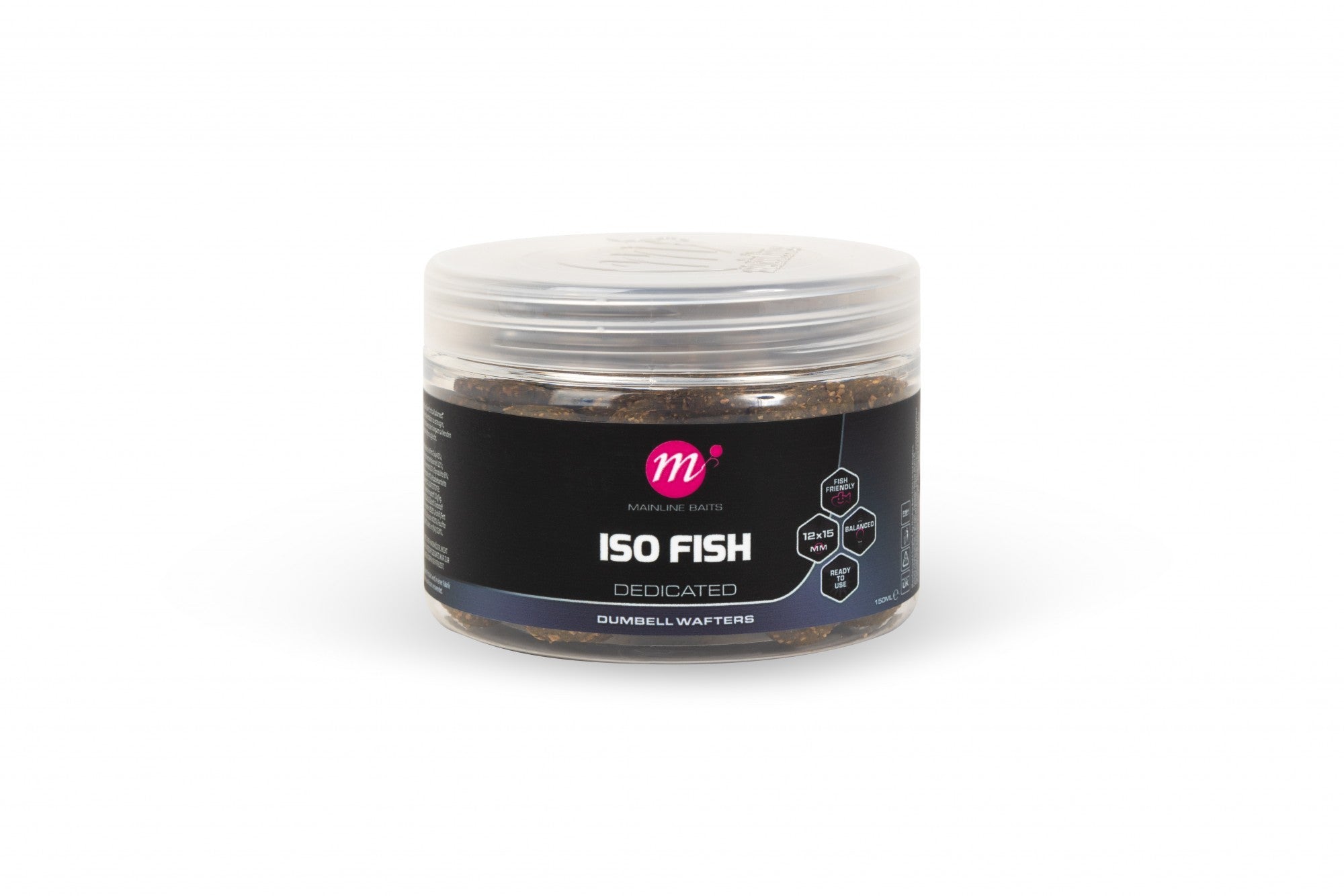 Iso Fish Dumbell Wafters Dedicated 12 x 15 mm