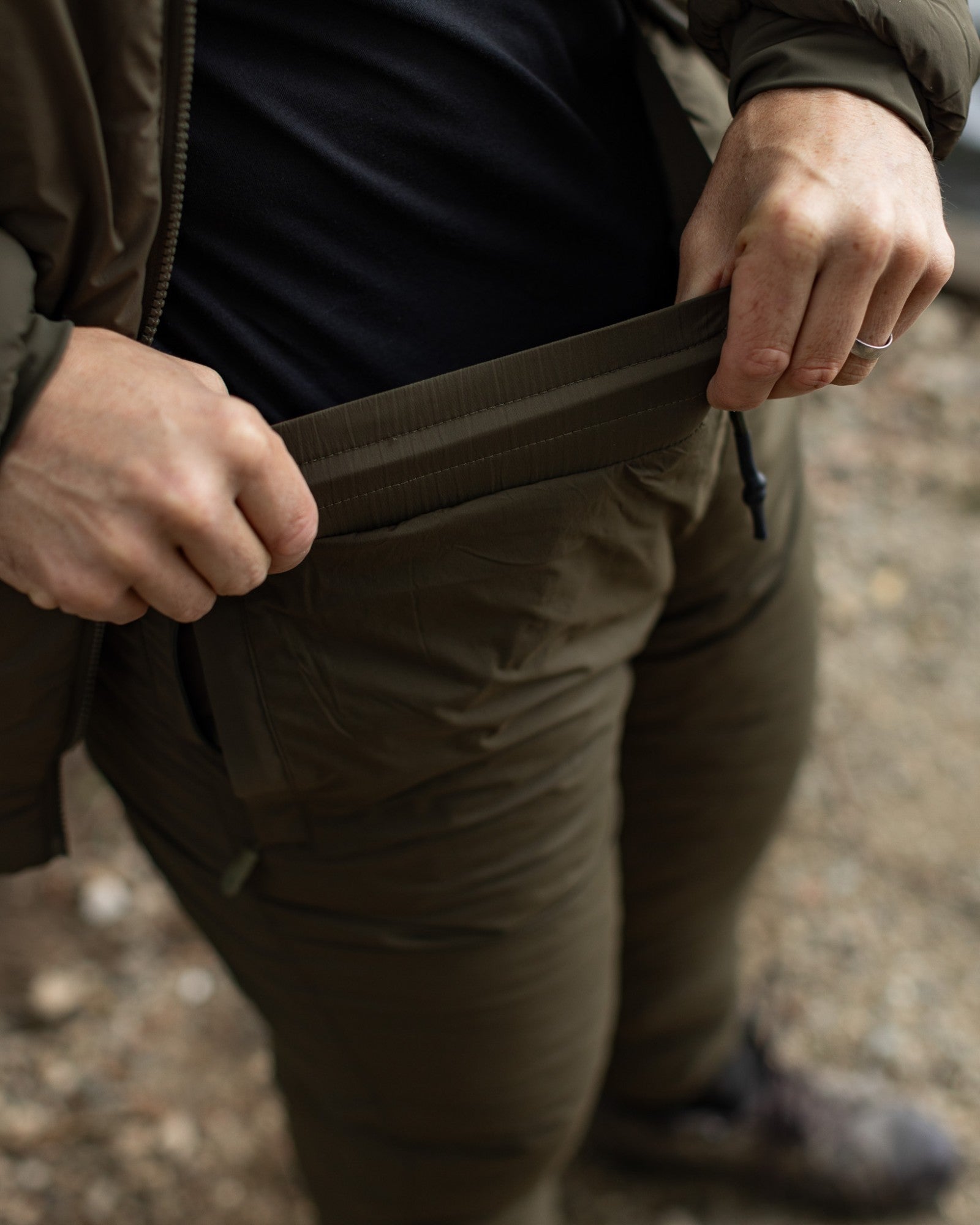 Insulated Joggers Olive