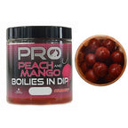 Boilies in Dip Peach & Mango 150g 20mm