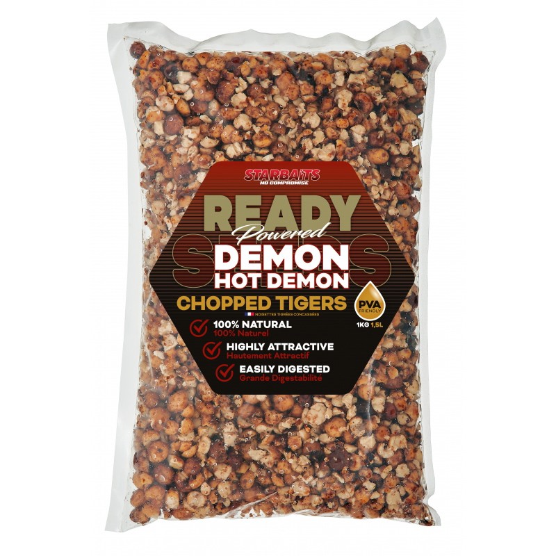 Hot Demon Chopped Tigers 1kg