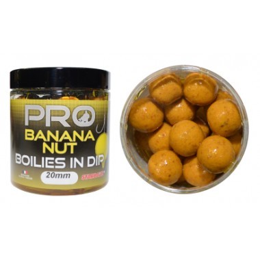 Boilies in Dip Banana Nut 150g 20mm