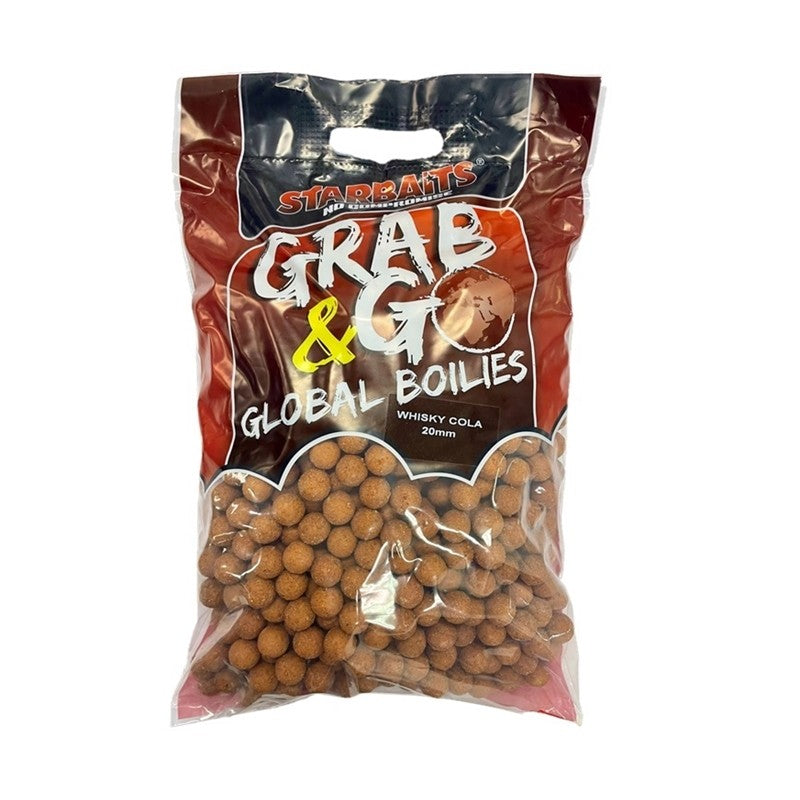 Grab & Go Whisky & Cola Boilies 5kg 20mm