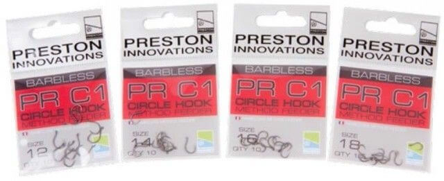 CIRCLE METHOD FEEDER HOOKS - SIZE 18