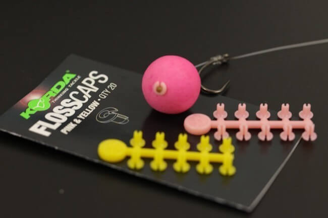 Floss Caps Pink & Yellow