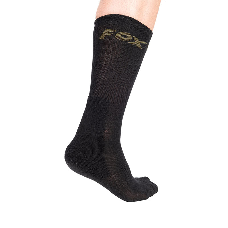 3 Pack Socks Black