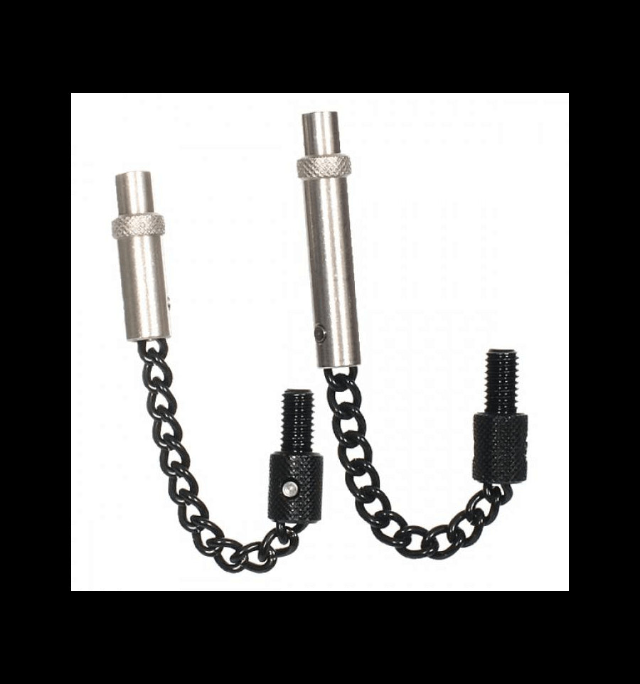 Black Stainless Chain with Adaptor Short