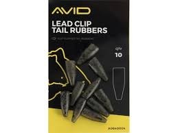 Lead Clip Tail Rubbers