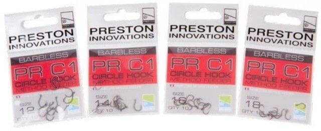 CIRCLE METHOD FEEDER HOOKS - SIZE 16 cod. PRC1-16