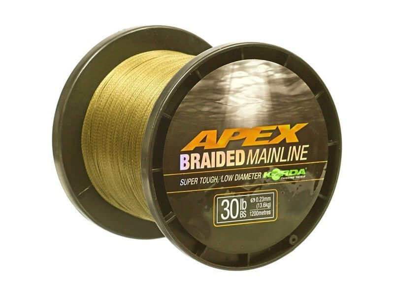 Apex braided 0,23mm, 30lb - 1200m