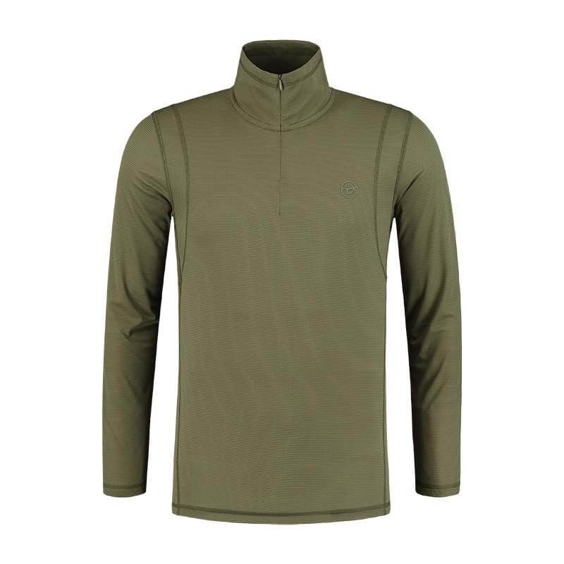 Kool Quick Dry Long Sleeve Zip Neck