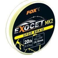 Exocet Mk2 Spod braid 20lbx300m yellow