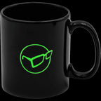 Tazza MugLogo Black Glasses