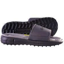 Sliders Grey APEarel Dropback