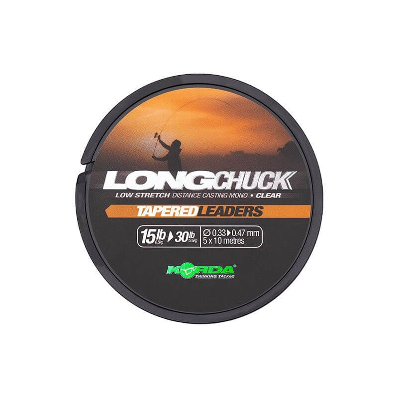 LongChuck Tapered Leaders 10-30lb/0.27-0.47mm