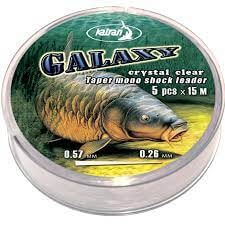 Shock leader GALAXY cast 0,26-0,47 mm (5pzz x 15m)