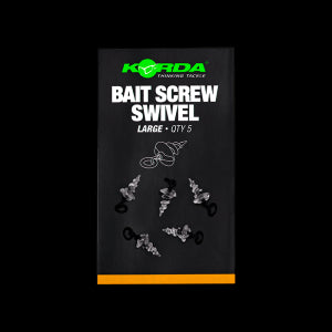 Large Bait Screw Swivel Micro Ring