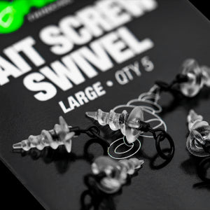 Large Bait Screw Swivel Micro Ring
