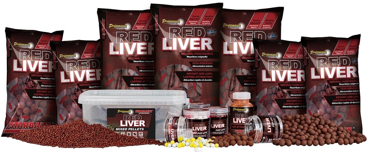 Red Liver Paste Baits 250Gr