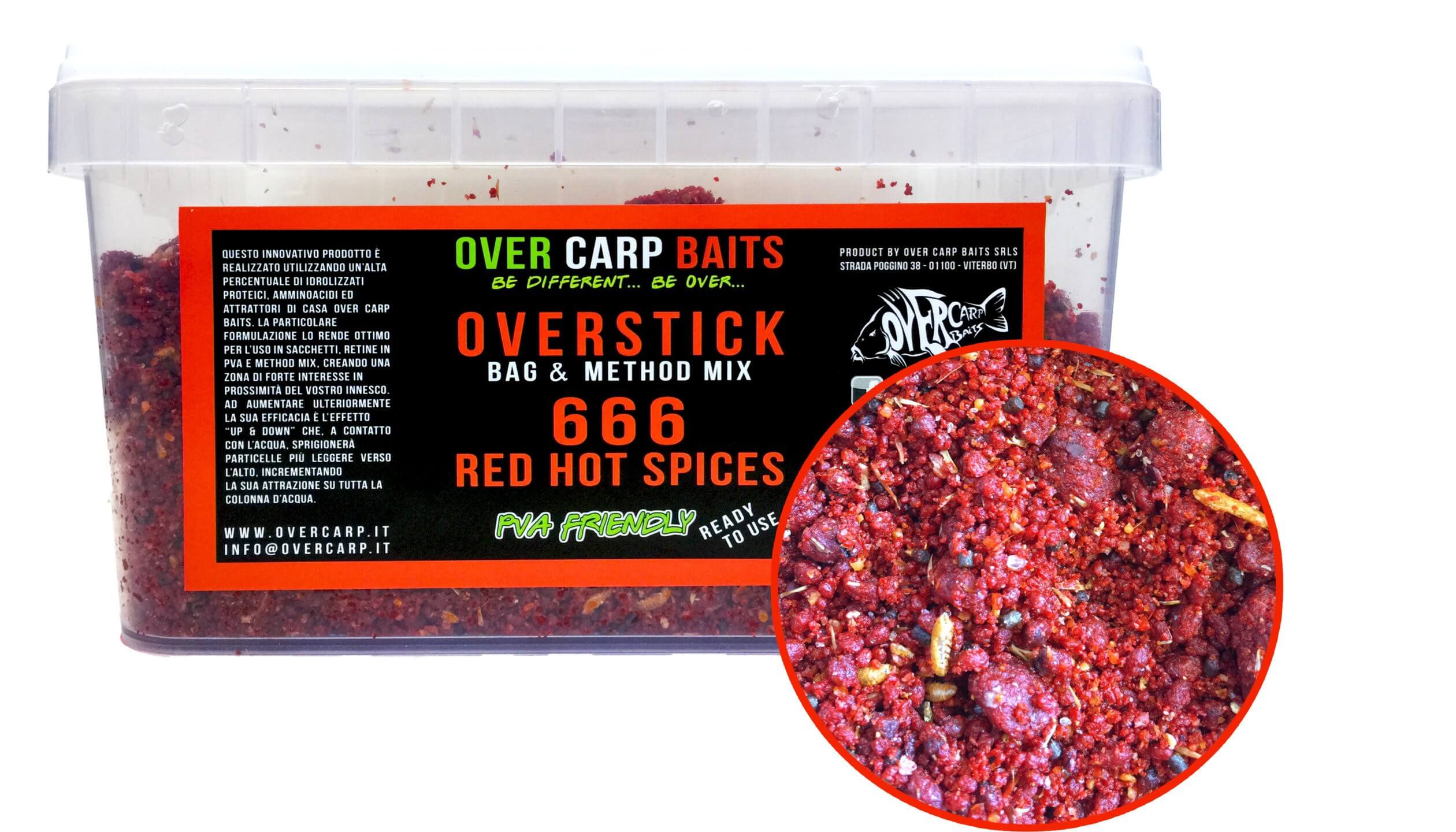 666 Red Hot  Overstick 2 kg