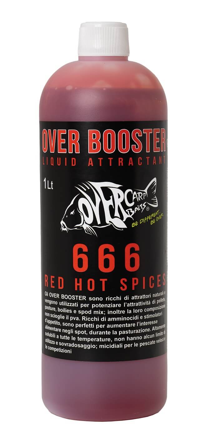 666 Red Hot  Over Booster 1 Lt