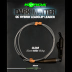 Dark Matter QC Hybrid Lead Clip 50cm