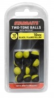 Two-Tone Balls 10mm Black/Yellow
