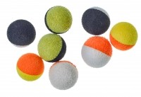 Two-Tone Balls 10mm Black/Yellow