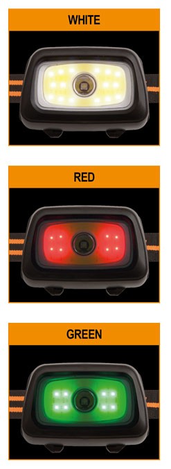 Halo Multi Colour Headtorch